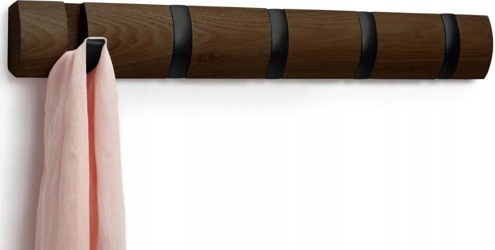 Flip Hook akasztó, barna