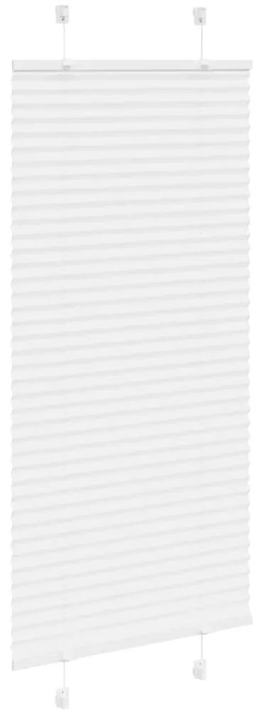 pliszírozott redőny Fehér 60x100 cm szövetszélesség 59,4 cm