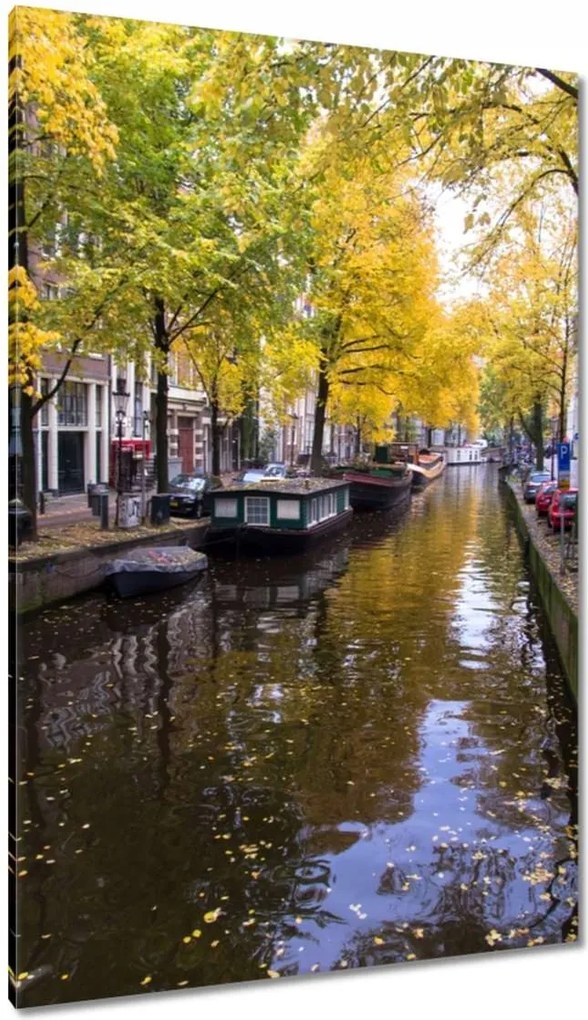 Festmények 80x120 Holland folyó