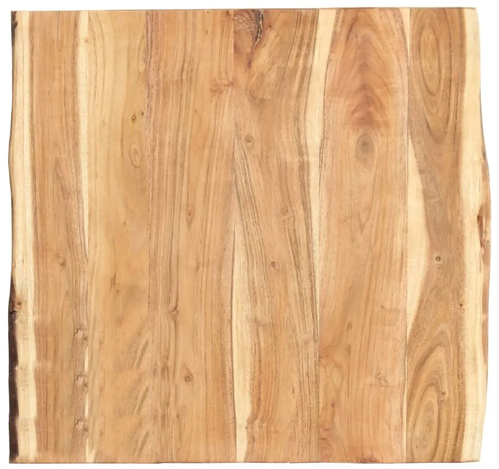 tömör akácfa asztallap 58 x (50-60) x 3,8 cm