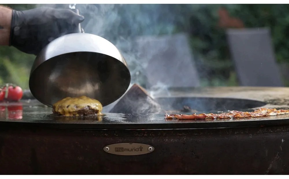 Nero M barna kültéri grill, ø 82 cm - Remundi