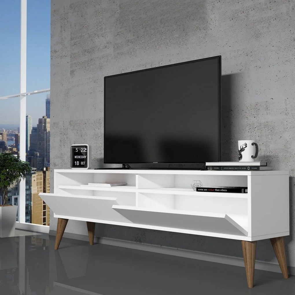 TV asztal/szekrény Berta 2 (fehér). 1088744