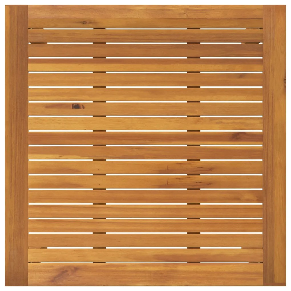 3 részes kerti étkezőszett Szürke Polyrattan Akác