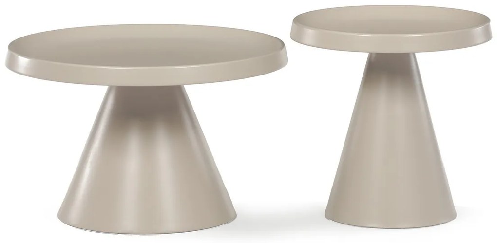 F4112 CSM konferenciaasztal-készlet, bézs, 2 db