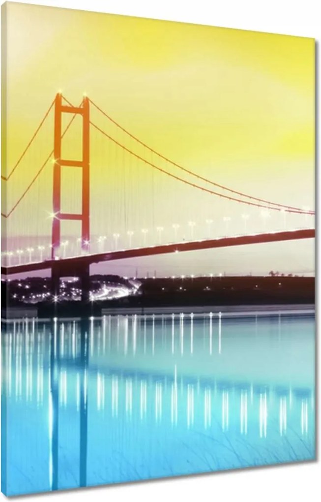 Vászonkép 60x80 Híd az USA-ban