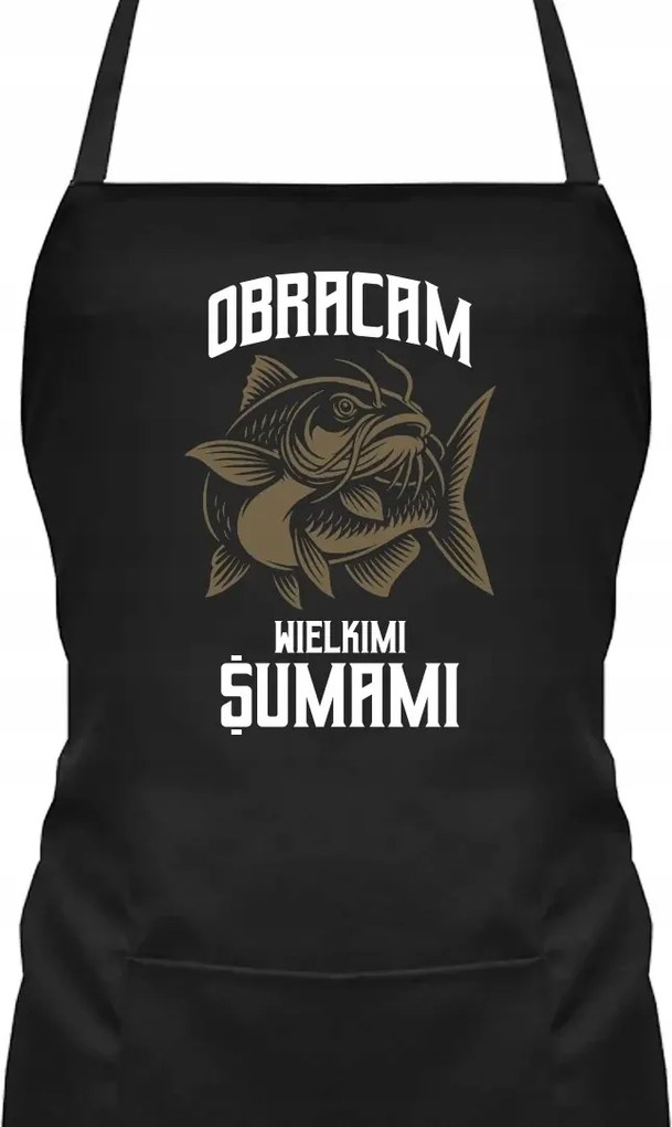 Forgatom a nagy harcsákat Kötény Ajándék Horgászoknak