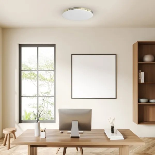 LED Fürdőszobai mennyezeti lámpa BEVER LED/16W/230V 4000K átm. 33 cm IP44