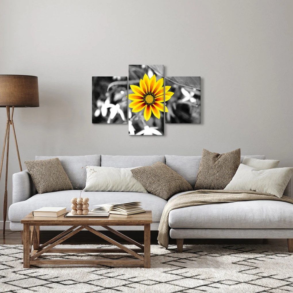 Sárga virágok képe (90x60 cm)