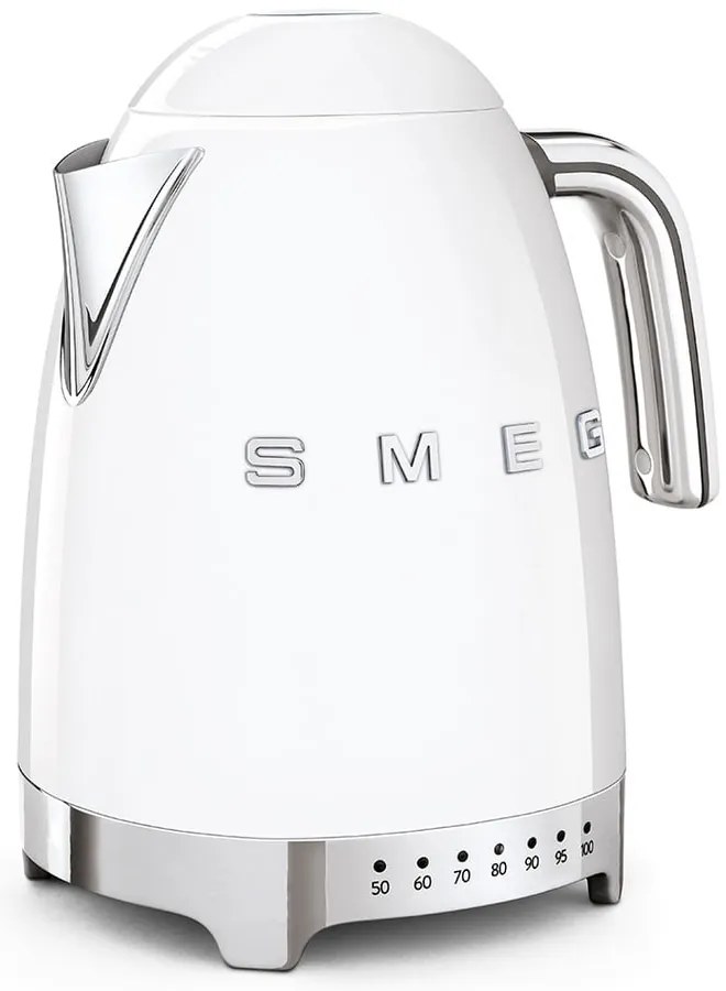 Fehér rozsdamentes acél vízforraló 1,7 l Retro Style – SMEG