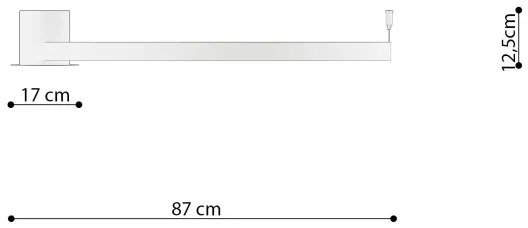 Thoro TH.252 - LED Mennyezeti lámpa RIO LED/50W/230V CRI90 3000K átm. 78 cm arany