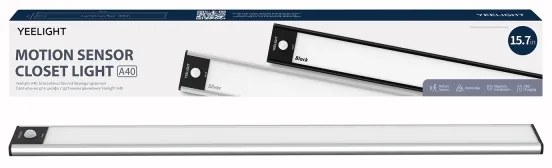 Yeelight - LED bútorvilágítás szenzorral, 2,3W, 1500 mAh, 4000K, 40 cm