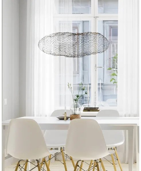 ByRydens 4201250-4002 - LED Csillár zsinóron HAYDEN LED/15W/230V fekete