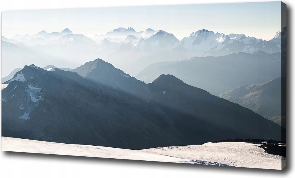 Vászonkép Hegycsúcsok 100x70 cm