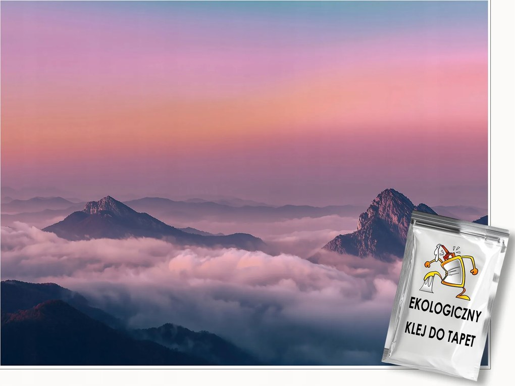 Fotótapéta Hegyek Ég 3D Táj Hálószoba Nappali Tapéta Flizelina 400x280