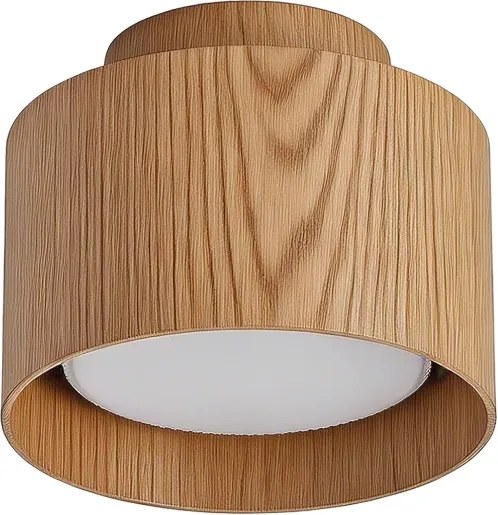BRILAGI - BACKLIT spotlámpa 1xGX53/15W/230V Ø 10 cm tölgy dekor