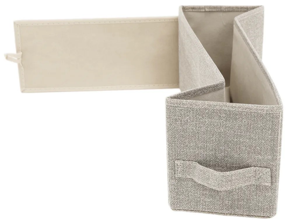 OFELIA szekrény szövet fiókokkal, fehér