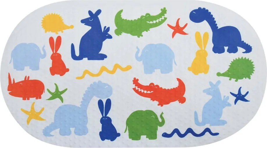 Gyerek csúszásgátló alátét fürdőkádba 39x69 cm Zoo – MSV