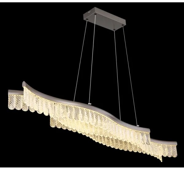 Globo 67348H - LED Csillár zsinóron JULIET LED/35W/230V 3200K matt króm