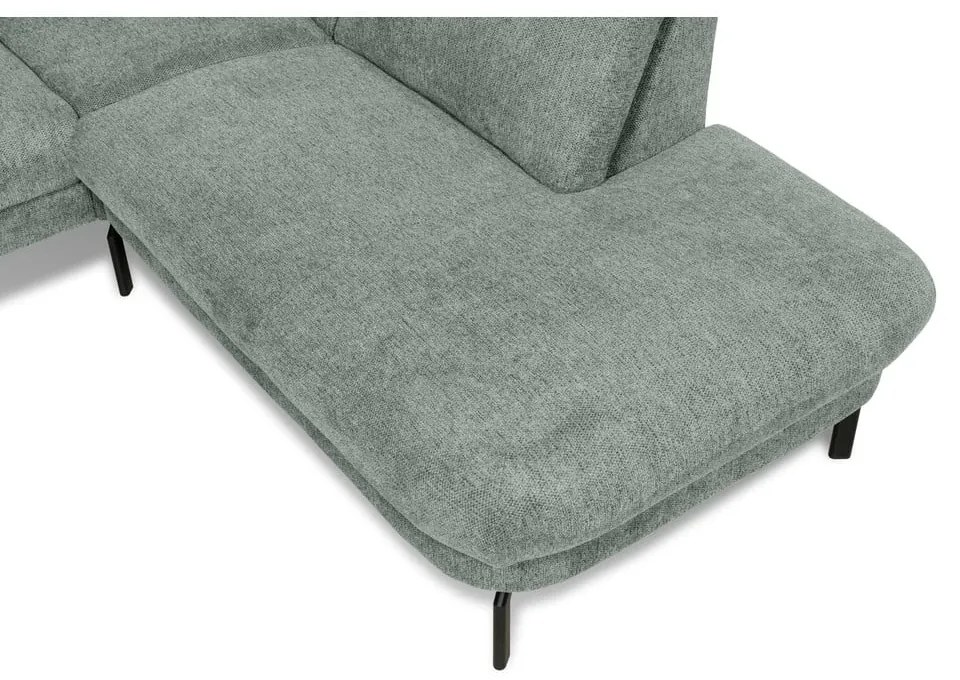 Világosszürke sarokkanapé (jobb oldali) Gomero – Scandic