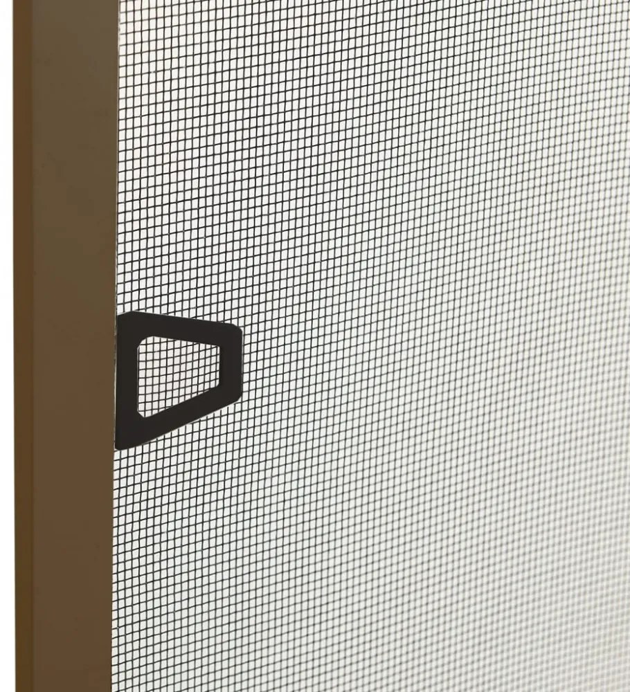 barna ablakszúnyogháló 90x120 cm