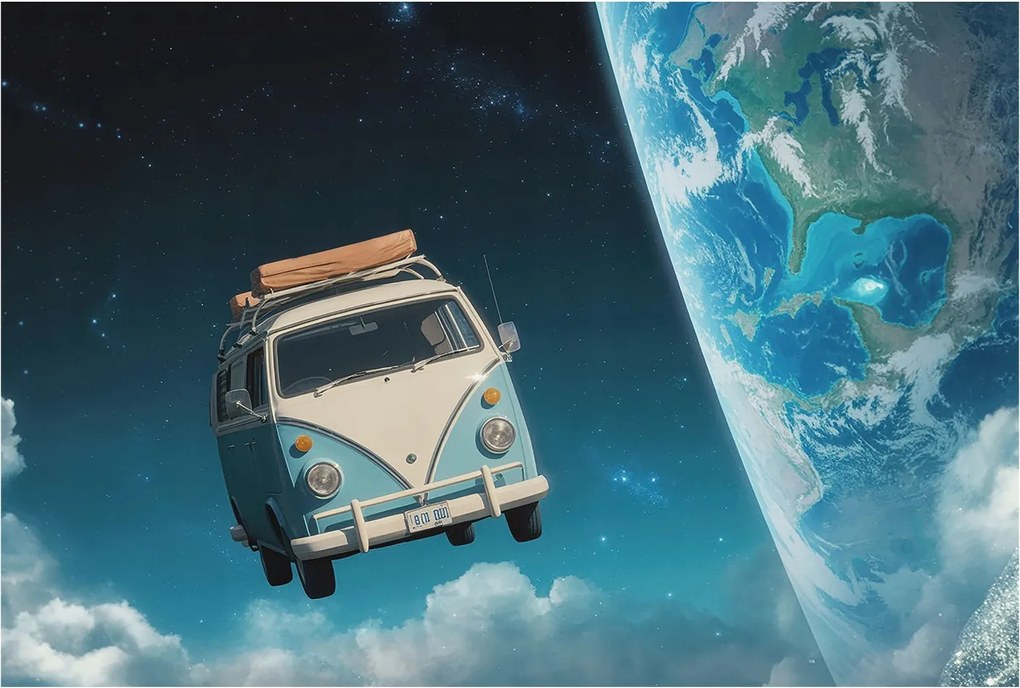 Fotótapéta Flizelina Nappali és Hálószoba Utazás Kozmosz 104x70 Ragasztó