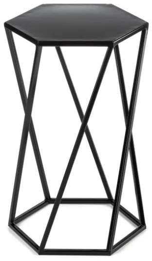 Virágállvány 40x24 cm fekete