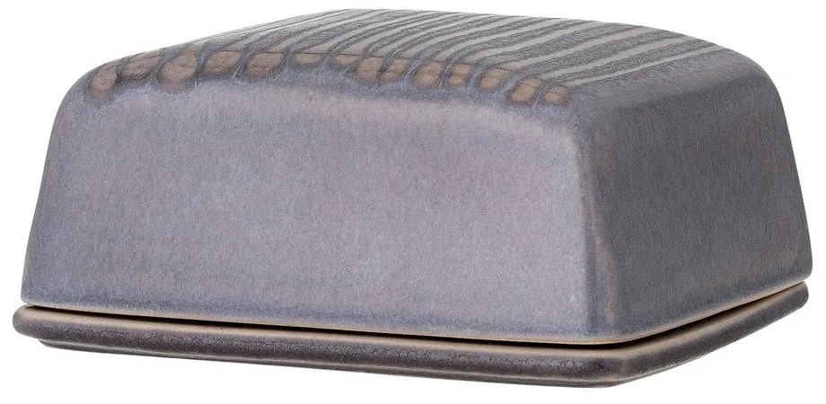 Raben szürke agyagkerámia vajtartó, ø 13 cm - Bloomingville