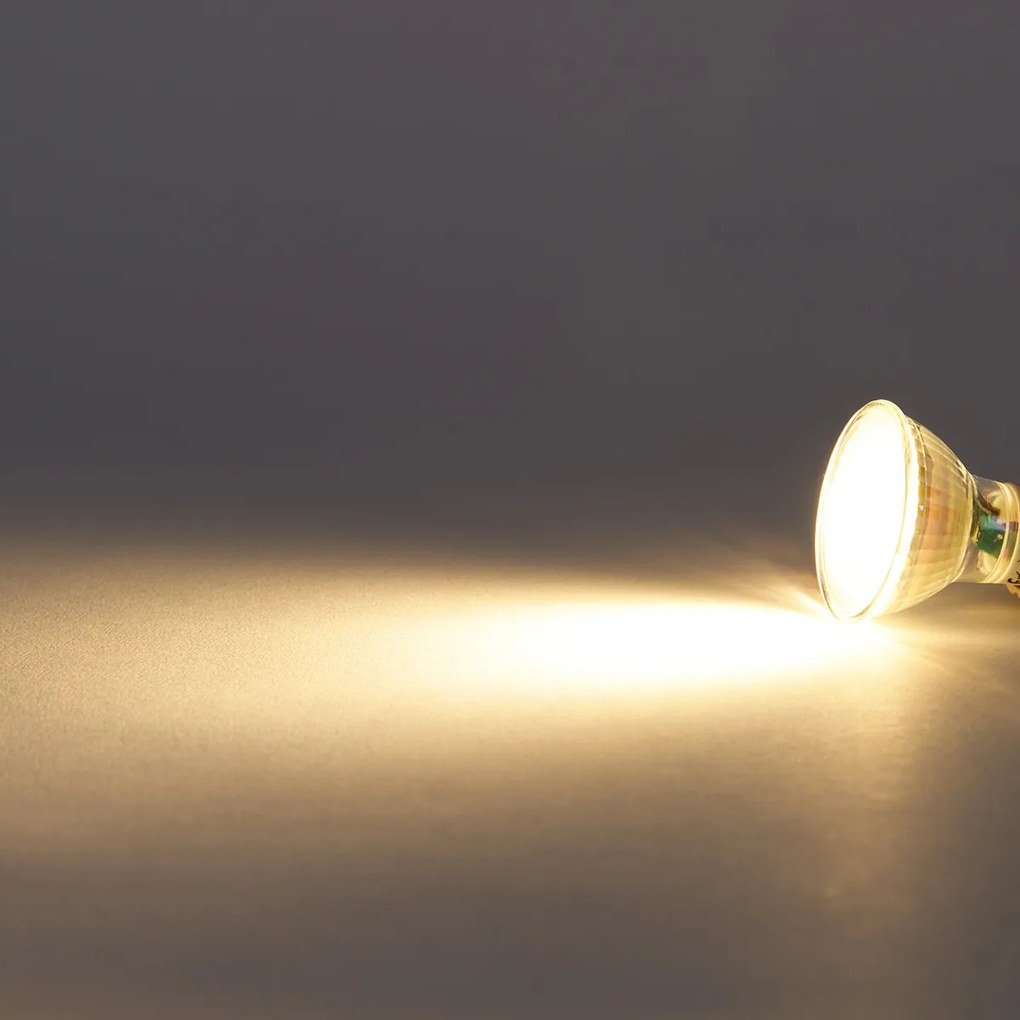 5 db GU10 3 fokozatban Kelvinben szabályozható LED izzó szett 3W 180lm 2000K-2700K