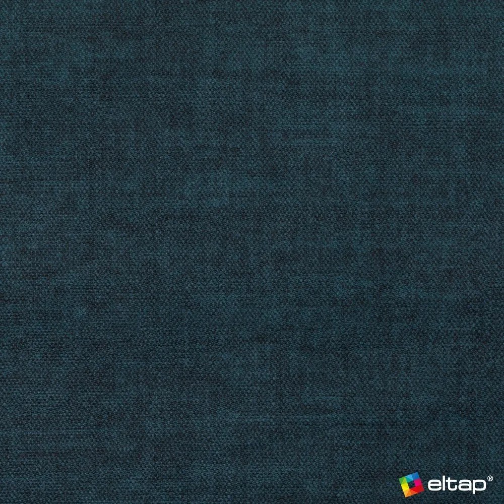 Kék bársony kinyitható-tárolóhelyes sarokkanapé (jobb oldali-L alakú) Barea – ELTAP