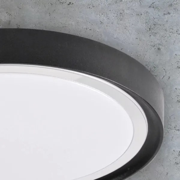 LED Mennyezeti lámpa PERSE LED/15W/230V fekete