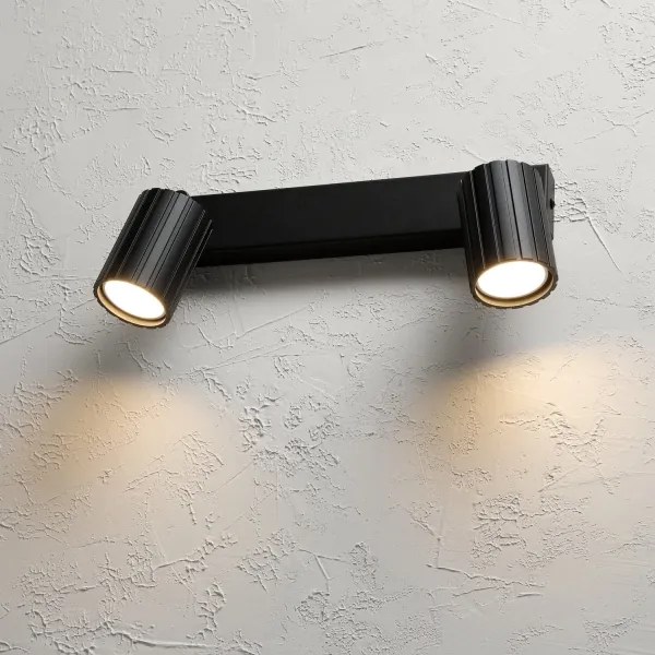 Brilagi - CRISPINA irányítható spotlámpa 2xGU10/10W/230V fekete