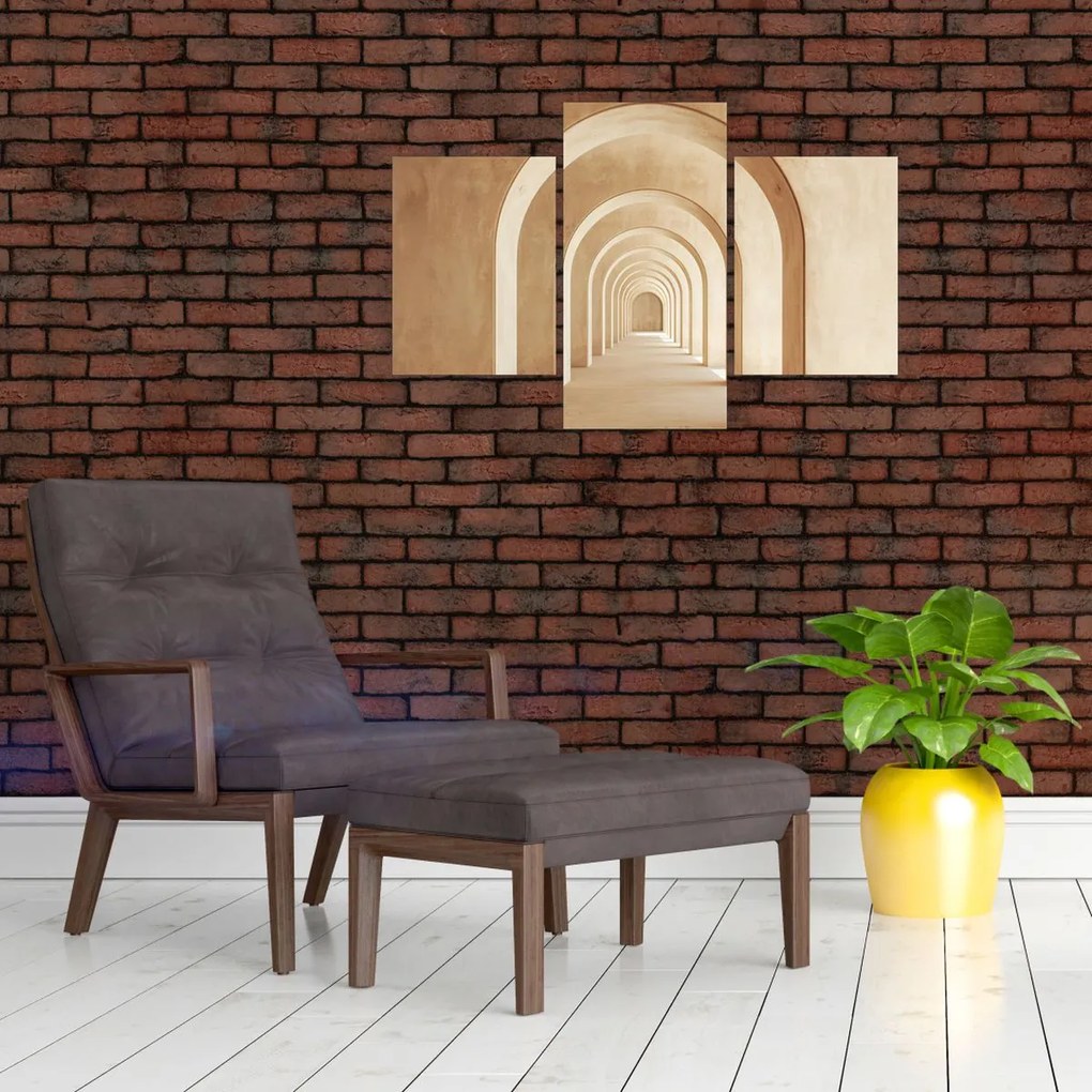 Kép - Bézs átjáró (90x60 cm)