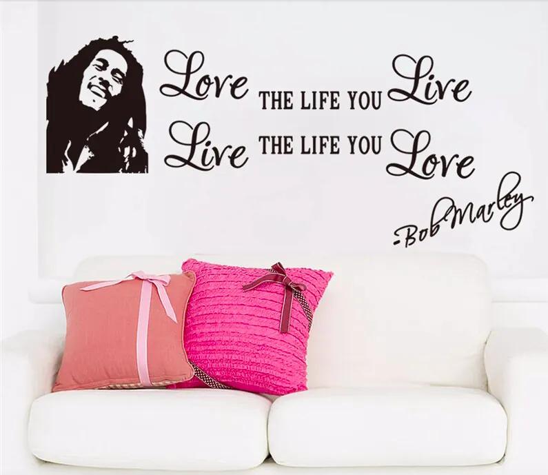 Falmatrica &quot;Szerelmi élet - Bob Marley&quot; 30x70cm