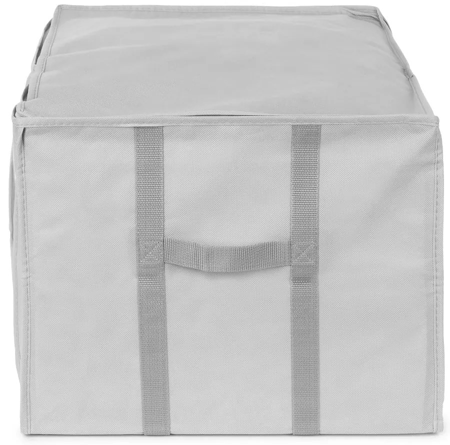 Vákuumos-megerősített textil ruhatároló doboz 56x42x33 cm Granit – Compactor