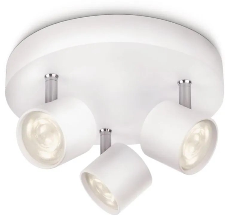Philips 56243/31/16 - LED Szabályozható spotlámpa STAR 3xLED/4W/230V
