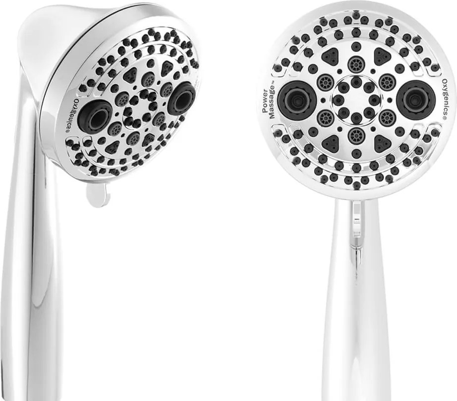 Zuhanyfej Oxygenics turbinával Massage -60% Víz 6.5 L/min