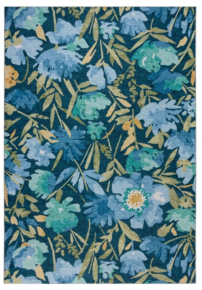 Kék mosható szőnyeg 170x120 cm Alyssa - Flair Rugs