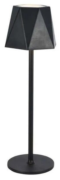 LED Dimmelhető Asztali lámpa tölthető LED/4W/5V 3000-6000K 1800 mAh fekete