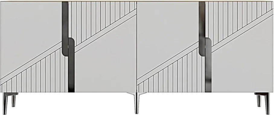 Evva 150 - Sapphire Oak, Silver, White