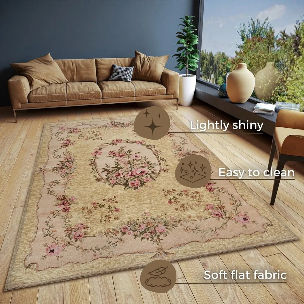 Bézs szőnyeg 150x220 cm Asmaa – Hanse Home