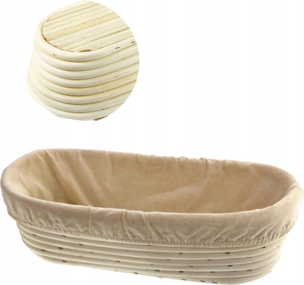 Rattan Kosár A Tökéletes Kenyér Kelesztéséhez 32CM