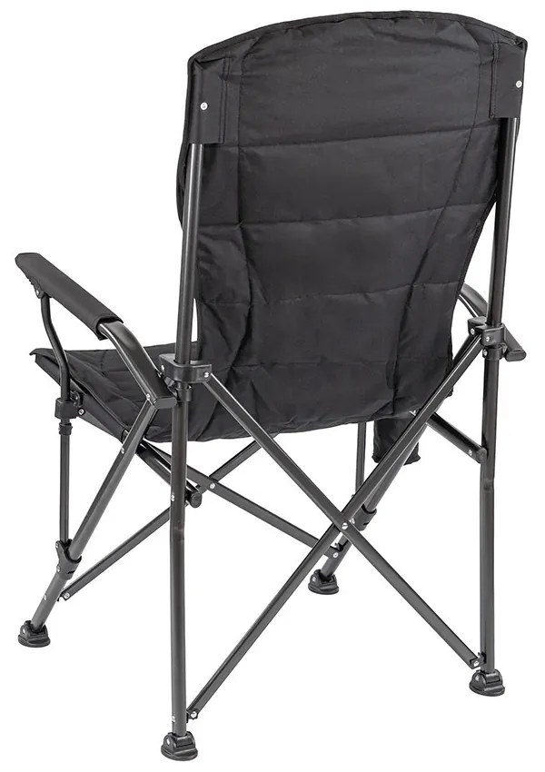 Leziter XL karfás horgász szék pohártartóval fekete