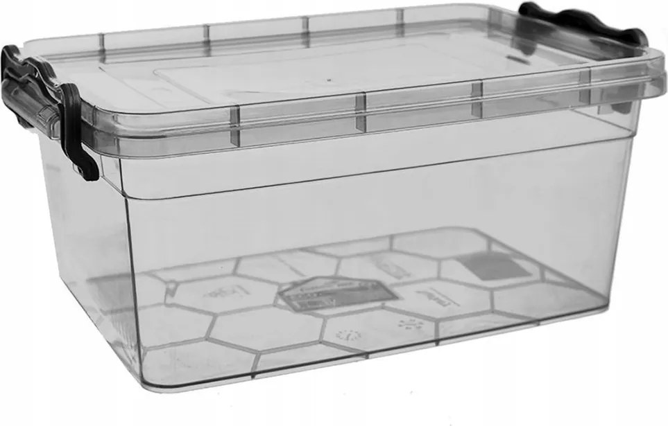 Tárolódoboz Csipeszekkel Univerzális Konyhai Ételtároló 3L