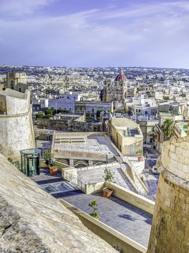 Poszter 60x80cm Panorámás kilátás Victoria városára, Assaf Frank