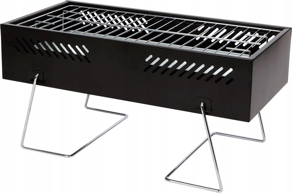 Bbq Time faszenes grill 44,5 x 21 cm
