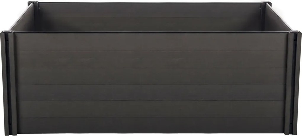 Emelt virágágyás G21 Crop 183 x 143 x 80, WPC,Eben, 80 cm