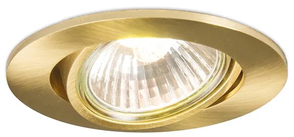 Okos, süllyesztett, dönthető spotlámpa arany színben, Wifi GU10-zel - Cisco