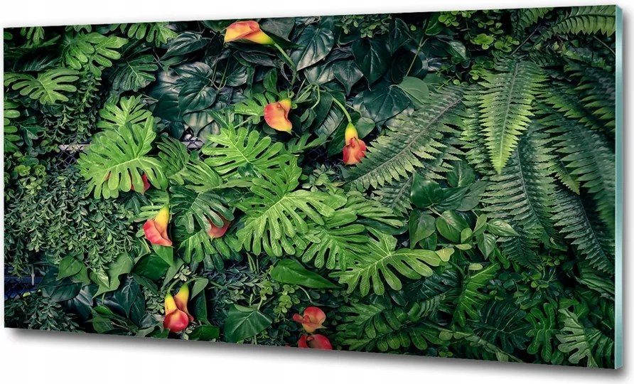 Fotó üvegkép Egzotikus dzsungel 100x70