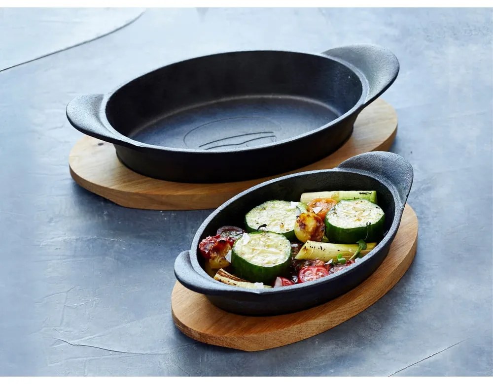 Öntöttvas sütőtál 15x21 cm – Holm