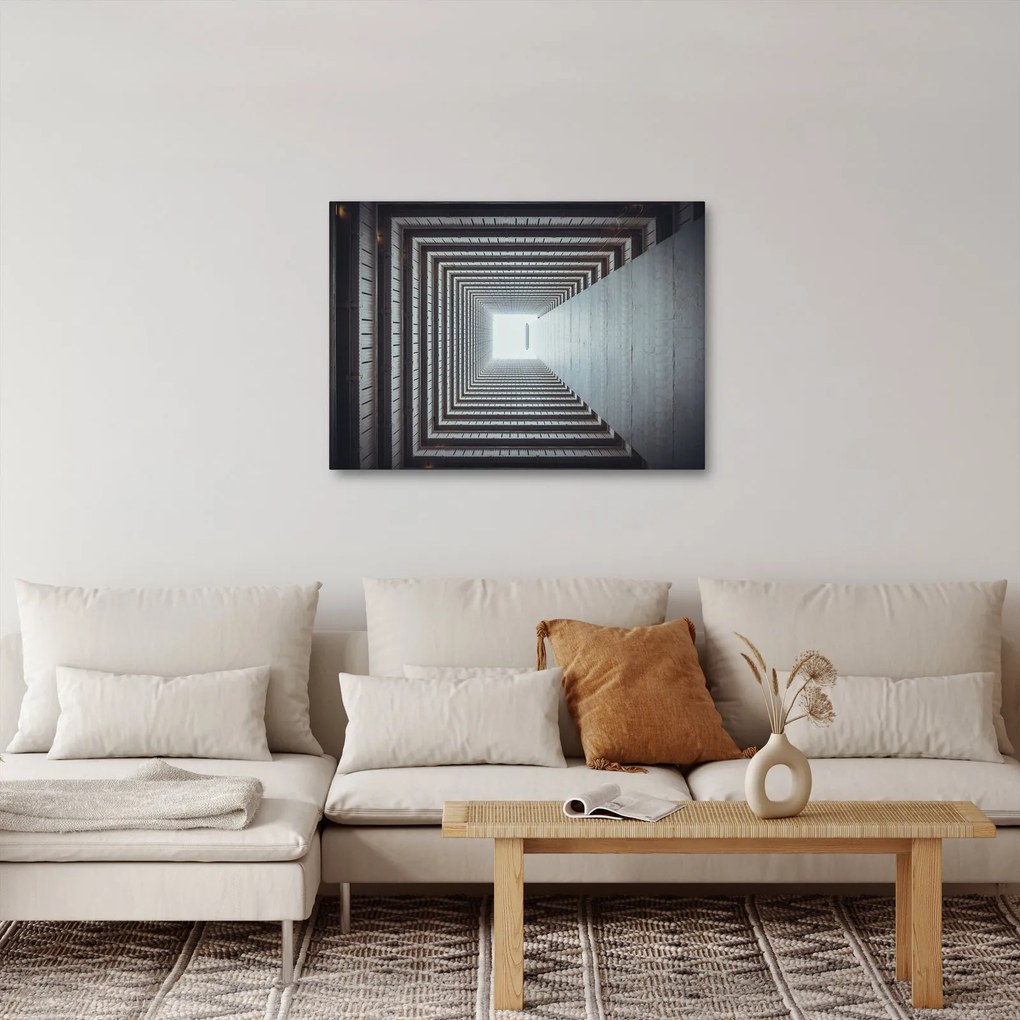 Kép - Kilátás az épület belsejéből (70x50 cm)